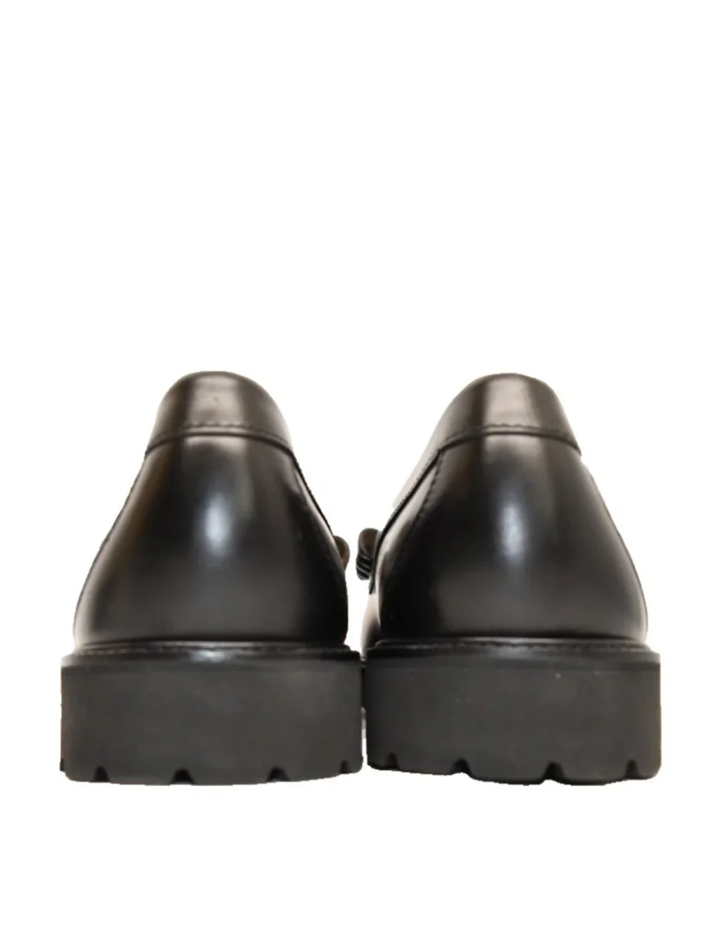 New! GH Bass Mens Larson Lug Weejuns® Penny Loafer Black 12W DD548 45W EU